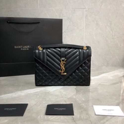 Enveloppe Envelope Chain Satchel V-shaped Rhombic for daily accessory styling