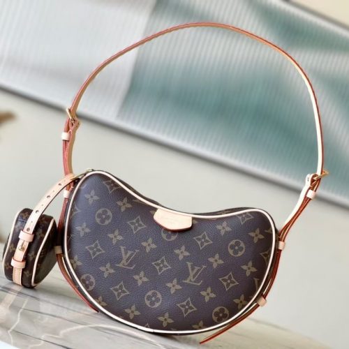 LL Two piece pea bag with curved shape, armpit bag, shoulder bag