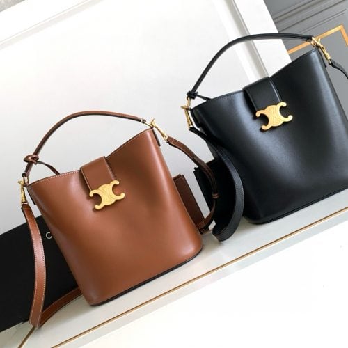 CEL Medium Smooth Cow Leather Handbag