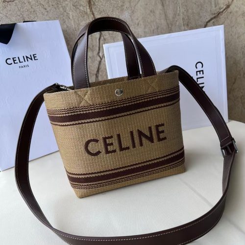 A straw woven bag