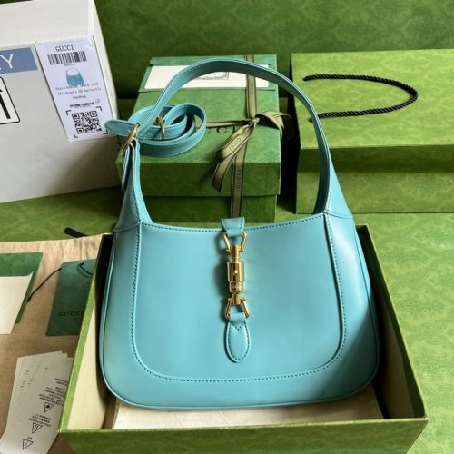 Jackie mini full leather armpit bag/crossbody bag 27.5cm