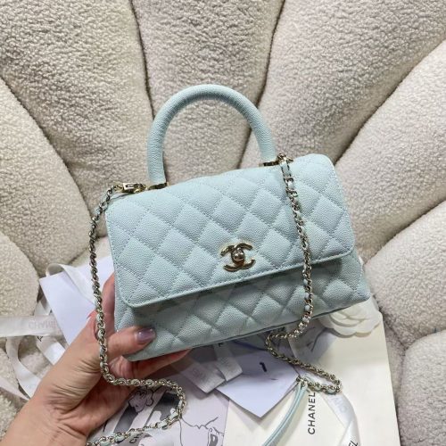 Lid handbag