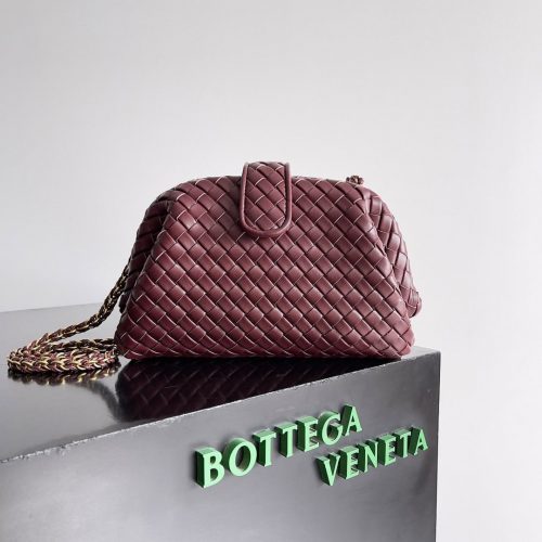 Minimal Structured Leather Clutch Bag