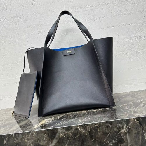 CUBE Medium Leather Top Handle Shoulder Handbag